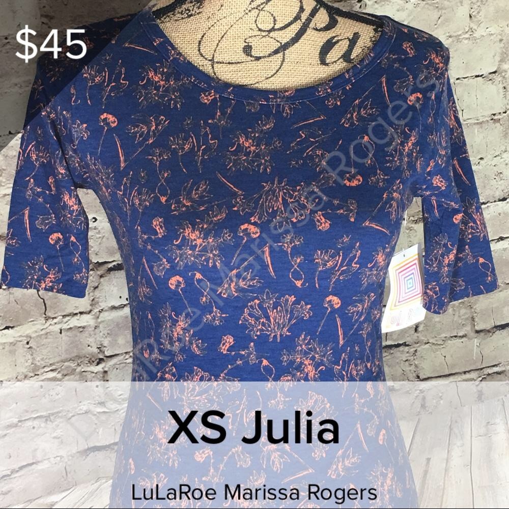 LuLaRoe XS Julia NWT